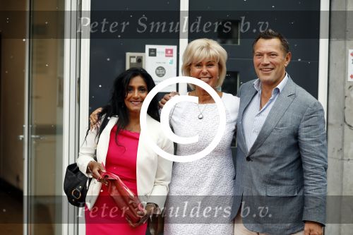 Amsterdam 15 juli 2017
Frits Huffnagel viert zijn 50e verjaardag. Toon Boersma met Margriet Zegers