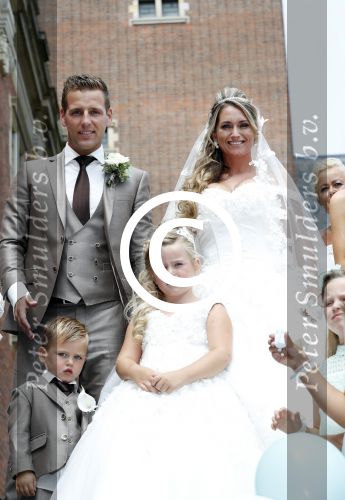 Leiden 7 juli 2017
Zanger Wesley Klein trouwt met de liefde van zijn leven Nelly! Naast zoontje Wesley en dochter Jailey in stadhuis Leiden