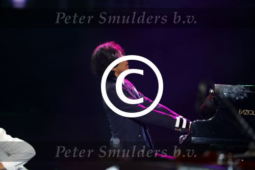 Amsterdam 16 september 2017 
Bert v Leeuwen presenteert het gala van het leger des Hils. Wibi Soerjadi treedt op