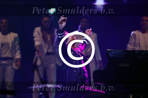 Amsterdam 16 september 2017 
Bert v Leeuwen presenteert het gala van het leger des Hils. Wibi Soerjadi treedt op