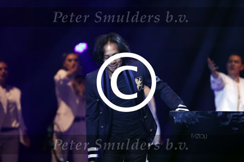 Amsterdam 16 september 2017 
Bert v Leeuwen presenteert het gala van het leger des Hils. Wibi Soerjadi treedt op