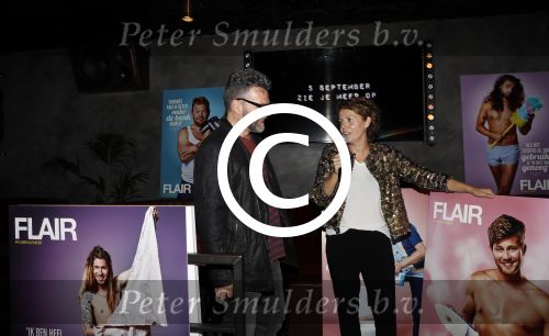 Amsterdam 5 september 2017 
Leonieke Borghuis ( hoofdredactrice Flair) presenteert kalendar. Wiliam Rutten heeft de fotos gemaakt. presentatie is in Martins sportclub