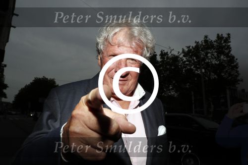 Amsterdam 15 juli 2017
Frits Huffnagel viert zijn 50e verjaardag. Willibrord Frequin met zijn vriendin