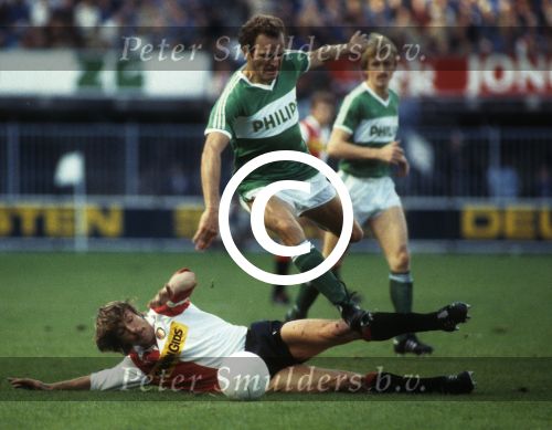 1986 Willy v d Kerkhof in duel met Ben Wijnstekers