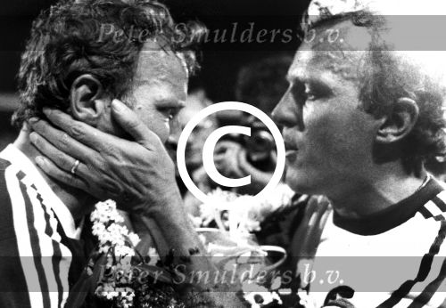 laatste wedstrijd van Willy v d Kerkhof en Rene v d Kerkhof 1988