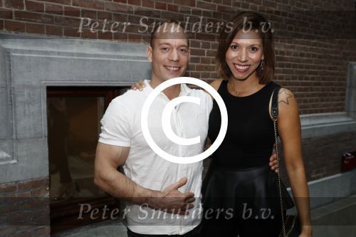 Amsterdam 6 september 2017
Boekpresentatie Claudia Schoemacher in het conservatorium hotel. Yuri v Gelder met vriendin