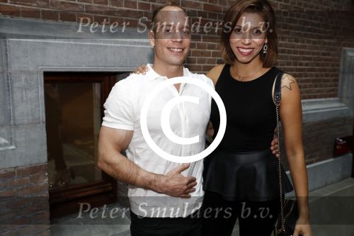 Amsterdam 6 september 2017
Boekpresentatie Claudia Schoemacher in het conservatorium hotel. Yuri v Gelder met vriendin