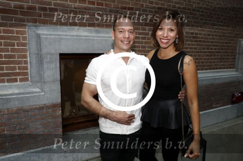Amsterdam 6 september 2017
Boekpresentatie Claudia Schoemacher in het conservatorium hotel. Yuri v Gelder met vriendin