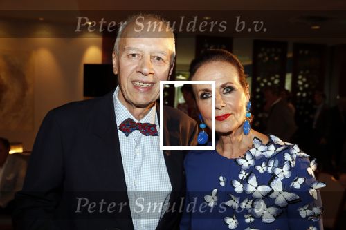 Amsterdam 9 september 2018
Modeshow Paul Schulten in het Okura Hotel. Ans Markus met man Wybe Tuinman