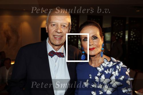 Amsterdam 9 september 2018
Modeshow Paul Schulten in het Okura Hotel. Ans Markus met man Wybe Tuinman
