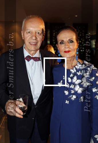 Amsterdam 9 september 2018
Modeshow Paul Schulten in het Okura Hotel. Ans Markus met man Wybe Tuinman