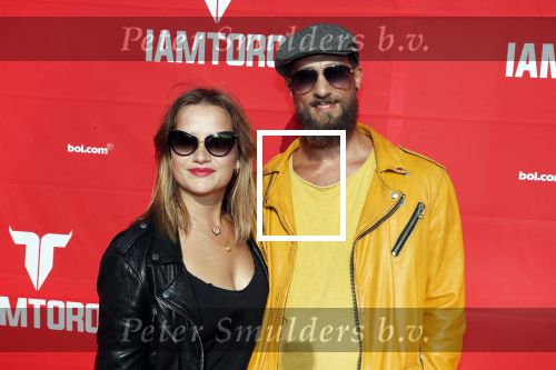 Amsterdam 2 september 2018
Presentatie ondergoedlijn  Iamtoro van Everon Jackson en zijn compagnons Mark v Eck en Roland Ykel. Barbara Sloesen met haar vriend