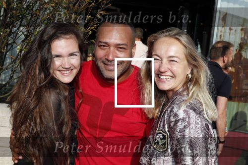 Amsterdam 2 september 2018
Presentatie ondergoedlijn  Iamtoro van Everon Jackson en zijn compagnons Mark v Eck en Roland Ykel. carolien Spoor en Marly v d Velden