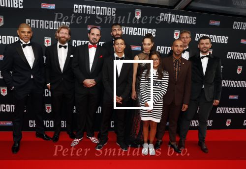 Amsterdam 3 september 2018
Premiere Catacombe in Tuschinski. de cast met oa Glenn Helder en Bjorn v d Doelen