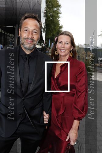 Hilversum 3 september 2018
Telegraaf voetballer van het jaar in studio 21. 
Danielle v t Schip en Johnny v t Schip