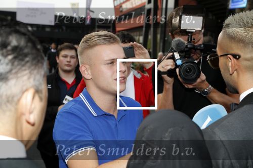 Hilversum 3 september 2018
Telegraaf voetballer van het jaar in studio 21. Dennis Schouten van Veronica inside