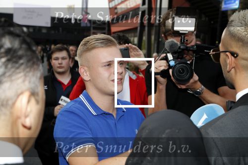 Hilversum 3 september 2018
Telegraaf voetballer van het jaar in studio 21. Dennis Schouten van Veronica inside