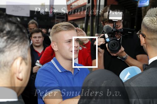 Hilversum 3 september 2018
Telegraaf voetballer van het jaar in studio 21. Dennis Schouten van Veronica inside