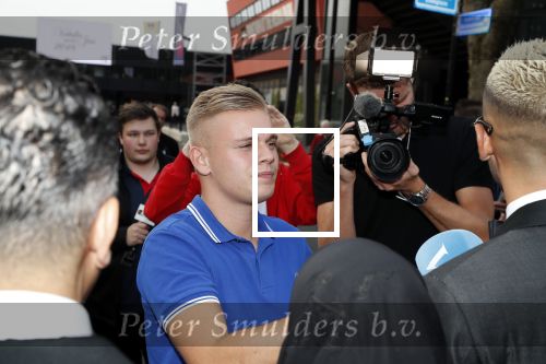 Hilversum 3 september 2018
Telegraaf voetballer van het jaar in studio 21. Dennis Schouten van Veronica inside