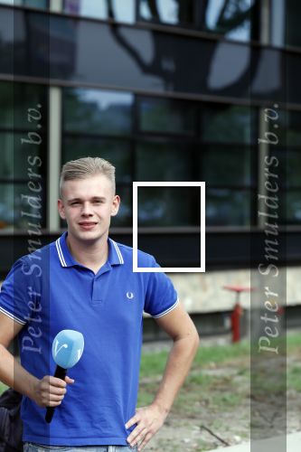 Hilversum 3 september 2018
Telegraaf voetballer van het jaar in studio 21. Dennis Schouten van Veronica inside
