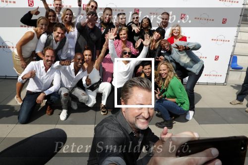 Utrecht 30 augustus 2018
Presentie deelnemers expeditie Robinson in Pathe Utrecht. Dennis Weening en Nicolette Kluijver