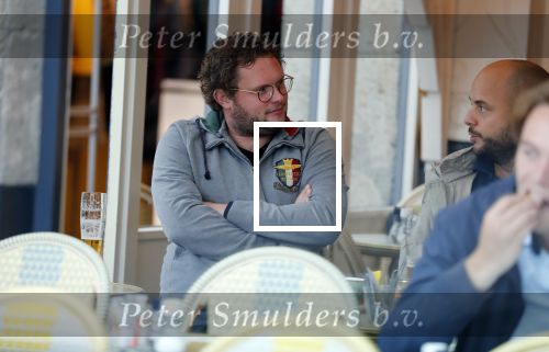 Amsterdam 29 augustus 2018
Diederek Jekel met John Karthaus op terras