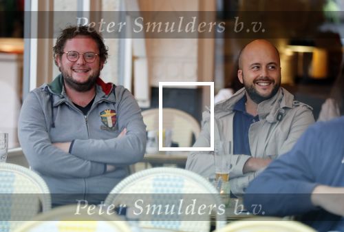 Amsterdam 29 augustus 2018
Diederek Jekel met John Karthaus op terras