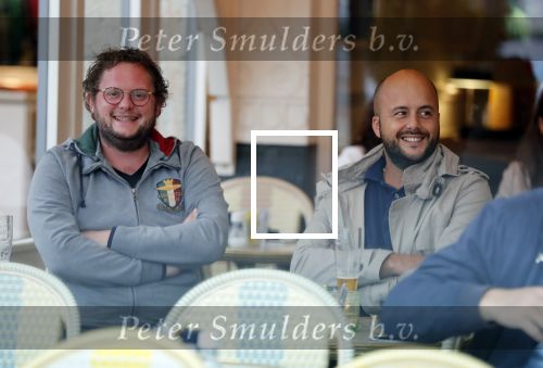 Amsterdam 29 augustus 2018
Diederek Jekel met John Karthaus op terras