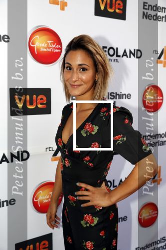 Hilversum 30 augustus 2018
Eerste aflevering GTST (goede tijden slechte tijden) in de bioscoop in Hilversum. Dilan Yurdakul