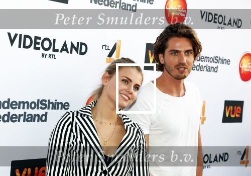 Hilversum 30 augustus 2018
Eerste aflevering GTST (goede tijden slechte tijden) in de bioscoop in Hilversum. Dorian Bindels Britt Scholte