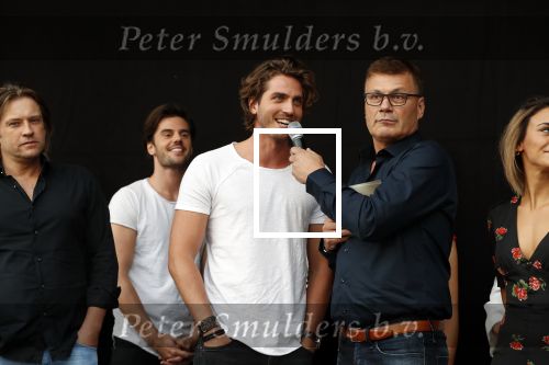 Hilversum 30 augustus 2018
Eerste aflevering GTST (goede tijden slechte tijden) in de bioscoop in Hilversum. Dorian Bindels