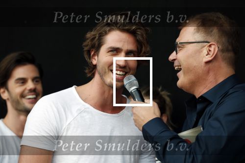 Hilversum 30 augustus 2018
Eerste aflevering GTST (goede tijden slechte tijden) in de bioscoop in Hilversum. Dorian Bindels