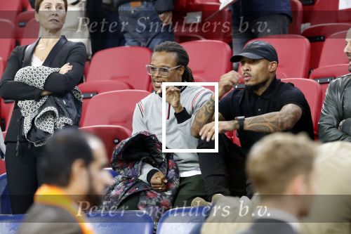 Amsterdam 6 mei 2018
Nederland-Peru 2-1 . Afscheidswedstrijd Wesley Sneijder . Zijn vrouw Yolanthe Sneijder Cabau en zoons Jessey en Xess Xava zijn natuurlijk aanwezig. Edgar Davids en Nigel de Jong