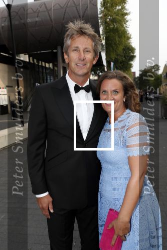Hilversum 3 september 2018
Telegraaf voetballer van het jaar in studio 21. Edwin en Annemarie v d Sar