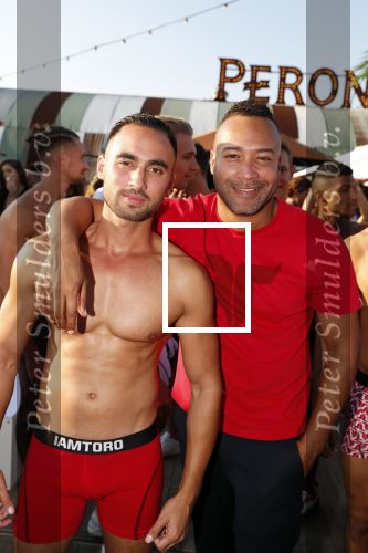 Amsterdam 2 september 2018
Presentatie ondergoedlijn  Iamtoro van Everon Jackson en zijn compagnons Mark v Eck en Roland Ykel. Everon met vriend