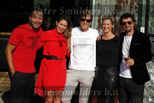 Amsterdam 2 september 2018
Presentatie ondergoedlijn  Iamtoro van Everon Jackson en zijn compagnons Mark v Eck en Roland Ykel.