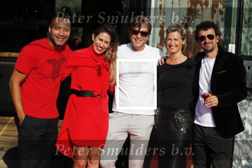 Amsterdam 2 september 2018
Presentatie ondergoedlijn  Iamtoro van Everon Jackson en zijn compagnons Mark v Eck en Roland Ykel.