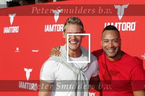 Amsterdam 2 september 2018
Presentatie ondergoedlijn  Iamtoro van Everon Jackson en zijn compagnons Mark v Eck en Roland Ykel. Everon met Ferry Doedens