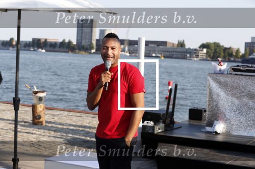 Amsterdam 2 september 2018
Presentatie ondergoedlijn  Iamtoro van Everon Jackson en zijn compagnons Mark v Eck en Roland Ykel.