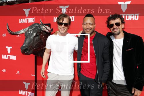Amsterdam 2 september 2018
Presentatie ondergoedlijn  Iamtoro van Everon Jackson en zijn compagnons Mark v Eck en Roland Ykel.