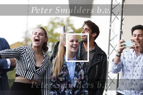 Hilversum 30 augustus 2018
Eerste aflevering GTST (goede tijden slechte tijden) in de bioscoop in Hilversum. Faye Bezemer