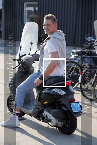 Amsterdam 2 september 2018
Presentatie ondergoedlijn  Iamtoro van Everon Jackson en zijn compagnons Mark v Eck en Roland Ykel. Ferry Doedens mop scooter