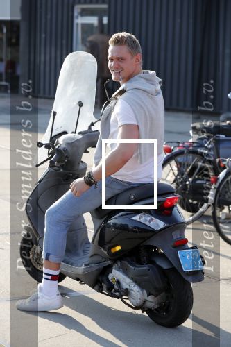 Amsterdam 2 september 2018
Presentatie ondergoedlijn  Iamtoro van Everon Jackson en zijn compagnons Mark v Eck en Roland Ykel. Ferry Doedens mop scooter