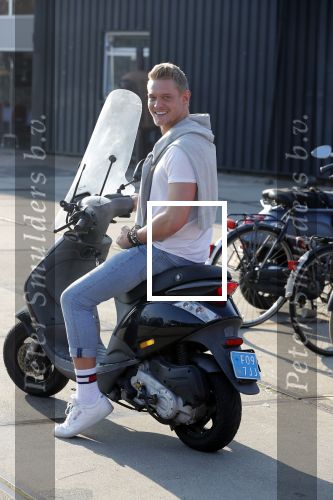 Amsterdam 2 september 2018
Presentatie ondergoedlijn  Iamtoro van Everon Jackson en zijn compagnons Mark v Eck en Roland Ykel. Ferry Doedens mop scooter