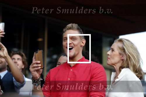 Hilversum 30 augustus 2018
Eerste aflevering GTST (goede tijden slechte tijden) in de bioscoop in Hilversum. Ferry Doedens