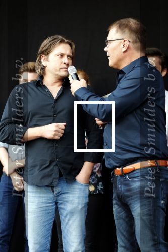 Hilversum 30 augustus 2018
Eerste aflevering GTST (goede tijden slechte tijden) in de bioscoop in Hilversum. Ferry Somogyi