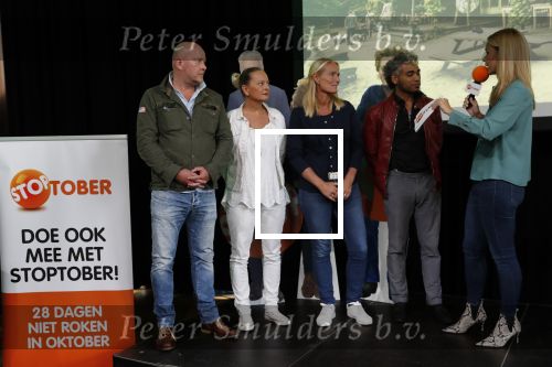 Amsterdam 7 september 2018
Presentatie stoptober 2018 door Froukje de Both met Katja Schuurman Jan Slagter en Kees v d Spek in Vondel CS.