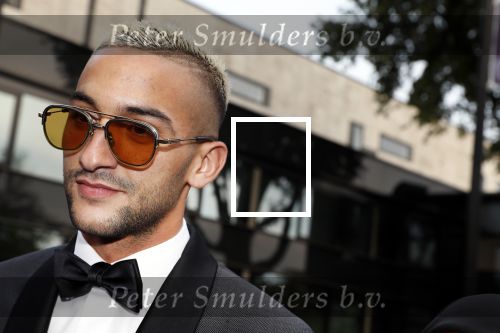 Hilversum 3 september 2018
Telegraaf voetballer van het jaar in studio 21. Hakim Ziyech kwam met zijn moeder en Manager Mustapha Nakhli.