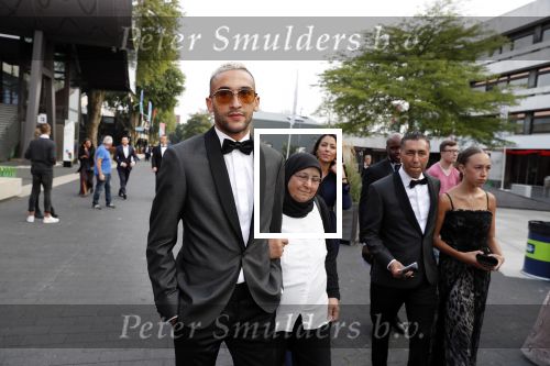 Hilversum 3 september 2018
Telegraaf voetballer van het jaar in studio 21. Hakim Ziyech kwam met zijn moeder en Manager Mustapha Nakhli.