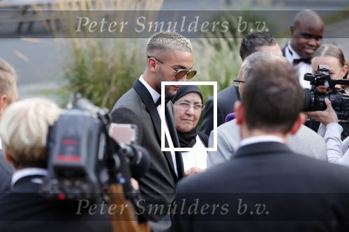 Hilversum 3 september 2018
Telegraaf voetballer van het jaar in studio 21. Hakim Ziyech kwam met zijn moeder en Manager Mustapha Nakhli.